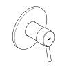 Grohe Concetto - Sprchová batéria pod omietku, chróm 24053001