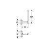 Grohe Essentials Cube - Držiak náhradného toaletného papiera, chróm 40623001