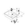 Grohe Drezy - Kompozitný drez K700 s automatickým odtokom, 780x510 mm, granitová sivá 31652AT0