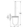 Grohe Essentials - Súprava na čistenie toalety, kefovaný Warm Sunset 40374DL1