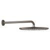 Grohe Rainshower Cosmopolitan - Hlavová sprcha 310, sprchové rameno 380 mm, 1 prúd, kefovaný tmavý grafit 26066AL0