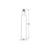 Grohe Náhradné diely - Tlaková fľaša CO2 425 g na Grohe Blue (4 ks) 40422000