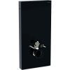 Geberit Sanitárny modul Geberit Monolith pre závesné WC, 101 cm, predné opláštenie zo skla: Predné opláštenie: čierne sklo, Bočné opláštenie: hliník s čiernym 131.021.SJ.6