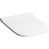 Geberit Smyle Square - WC sedadlo, úzky dizajn 500.687.01.1