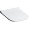 Geberit Smyle Square - WC sedadlo, úzky dizajn 500.687.01.1