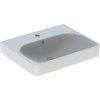 Geberit Umývadlo Geberit Smyle Square: 55x44cm, Otvor pre batériu=V strede, Prepad=Viditeľné, Biela 500.259.01.1