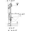 Geberit Prvok Geberit Duofix pre závesné WC, 112 cm, s podomietkovou splachovacou nádržkou Sigma 12 cm, bezbariérový, pre podpery a držadlá 111.375.00.5