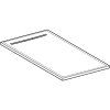 Geberit Sestra - Sprchová vanička 1200x800 mm, biela 550.254.00.2