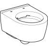 Geberit iCon - Závesné kompaktné WC, Rimfree, s KeraTect, biela 204070600