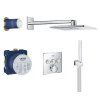 Grohe Grohtherm SmartControl Perfect - Sprchový set s termostatom pod omietku, 310 mm, 2 prúdy, chróm 34706000