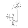Grohe Tempesta New - Sprchová súprava, 2jet, chróm 27799001