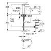 Grohe Essence - Páková umývadlová batéria S, chróm 23591001