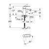 Grohe Eurostyle Cosmopolitan - Páková umývadlová batéria ES, chróm 2337320E