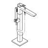 Grohe Eurocube - Vaňová batéria na podlahu, chróm 23672001