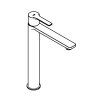Grohe Lineare - Páková umývadlová batéria XL, supersteel 23405DC1