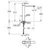 Grohe Lineare - Páková umývadlová batéria XL, supersteel 23405DC1