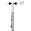 Geberit Sigma30 ovládacie tlačidlo chróm lesk/chróm mat 115.883.KH.1