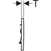 Geberit Sigma30 ovládacie tlačidlo chróm lesk/chróm mat 115.883.KH.1