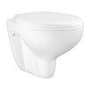 Grohe Bau Ceramic - Závesné WC s doskou SoftClose, Rimless, alpská biela 39351000