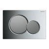 Geberit Sigma01 - Ovládacie tlačidlo Sigma01, lesklý chróm/matný chróm 115.770.KA.5