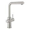 Grohe Blue Home - Drezová batéria Connected, s chladiacim zariadením a filtráciou, supersteel 31539DC0