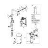 Grohe Red - Drezová batéria Duo s ohrevom vody a filtráciou, zásobník M, chróm 30327001