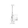 Geberit Prvok Geberit Duofix pre bidet, 112 cm, univerzálny: B=50cm, T=10cm 111.510.00.1