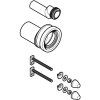 Geberit Pripájacia súprava Geberit pre závesné WC, s pripevňovacím materiálom, odsadená: d=90mm, d1=45mm 405.116.00.1